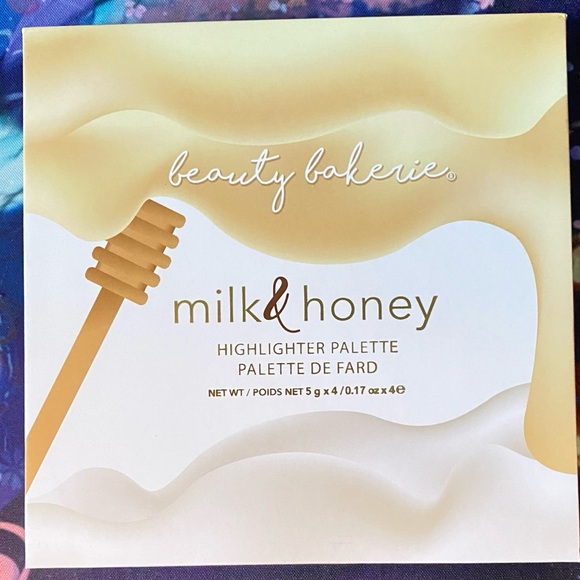 Beauty Bakerie Milk & Honey Highlighter Makeup Palette, Shimmer Highlighter - Picture 10 of 11